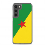 Coque T&eacute;l&eacute;phone &ndash; Samsung &ndash; Galaxy S23 Ultra &ndash; Drapeau Guyane &ndash; Supp &ndash; Mitmev&auml;rviline