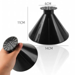 2 tk Auto Lumelabidas Talvine Lehter Talvine Lumelabidas ABS Multifunktsionaalne Auto Esiklaasi J&auml;&auml;sulataja J&auml;&auml;kraabits Suusa Tarvikud