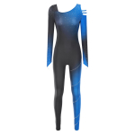 Naiste &uuml;leminekuga v&auml;rviga body s&auml;delevate strassidega kaunistatud jumpsuit unitard v&otilde;imlemiseks iluuisutamiseks esinemiseks XXL kuninglik sinine v&auml;rv