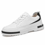 Uued Meeste liftkingad K&otilde;rguse suurendamine 8cm 10cm Luksusbr&auml;ndi tossud Ehtne nahk Meeste peidetud kontsad Moodsad madalad kingad Vabaajajalatsid 37