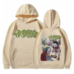Muljetavaldav r&auml;ppar Mf Doom MM FOOD tr&uuml;kiga meeste kapuutsiga dressipluus Kvaliteetne moekas kapuutsiga dressipluus Vabaaja mugav meeste kapuutsiga dressipluus S