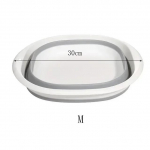 Plastikust kokkuklapitavad kraanikausid Kaasaskantavad kraanikausid Kokkupandav pesuvann T&auml;iskasvanute beebide kraanikauss Vannituba K&ouml;&ouml;gitarvikud Valamu