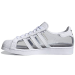 Adidas Superstar L&auml;bipaistvad Unisex Tossud Valge Tarnija V&auml;rv Core-Black FZ0245 35⅔