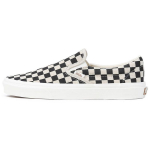 Vans Classic Slip-On Eco Theory - Must Valge Ruuduline Unisex Tennised Kreemikas VN0A5JMH705 35