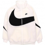 Nike Sportswear Logo Fliisjakk Meeste &Uuml;ler&otilde;ivad Valge DH2474-110 XXL