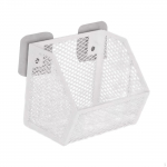 Grid Storage Baskets in Metal Wire for Hanging Kitchen or Closet 14.8x11x13.5cm