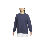 Nike Sportswear Premium Essentials &Uuml;hev&auml;rviline Vabaaja Pusa L&otilde;tv L&otilde;ige &Uuml;mmargune Kaelaava Pikkade Varrukatega Langenud &Otilde;lgadega T-s&auml;rk Meeste Topid DO7391-437 S