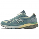 AURALEE x New Balance 990v4 Valmistatud USA-s Trooper Unisex Tennised Sinine Tume-Kiltkivi Sohu U990AL4 37