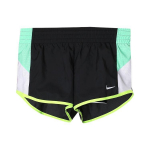 Nike Dri-Fit Kiiresti kuivavad Mugavad Kolmveerand Vabaaja L&uuml;hikesed P&uuml;ksid Naiste p&uuml;ksid Must Roheline 588625-011 XS