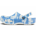 Crocs Classic Clog EVA Klassikaline Futuristlik Renderdus Rannasandaalid Unisex Sandaalid Sinine Valge 206868-100 38-39
