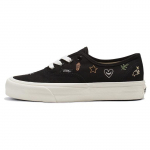 Vans Authentic VR3 Madalad Rula Kingad Unisex Tossud Must VN0005UDBM8 38.5