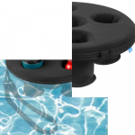Ujumisbasseini joogihoidja 5 auguga Basseini joogivahu ujuk Suvine spa joogialus Veepinnal ujuv topsihoidja tops CN