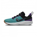 Nike Star Runner 4 SE Vastupidavad madalad laste jooksujalatsid Laste jooksujalatsid Sinine Lilla FJ1806-300 28