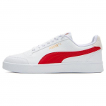 Puma Shuffle Mugavad P&otilde;rutust Neelavad Vastupidavad Madalad Rula Kingad Unisex Tossud Punane Valge 309668-31 44.5