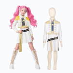 T&uuml;drukute K-POP Rumi Mira Zoey Cosplay Kost&uuml;&uuml;mid Laste Superstaari Karneolipeo Lavaesinemise Riietus 150cm