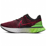 Nike React Infinity Run Flyknit 3 Roheline Strike Team Punased Tennised DH5392-003 44.5