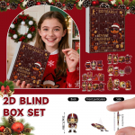 2D Advendikalender Sisaldab 24 Advendikalendrit, Tagasiarvestuskalendrit ja &Uuml;llatuskollektsiooniobjekte One Size