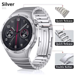 1:1 Luksuslik titaanist rihm ilma vahedeta Huawei Watch GT6 Pro 46mm jaoks Metallist k&auml;ev&otilde;ru Huawei Watch GT 6 46mm jaoks Spetsiaalne kiirkinnitusega kellarihm HUAWEI GT6 PRO 46mm h&otilde;be
