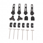 Universaalsed asendusosad Tagumine Eesmine Klamber Alumiinium Sobib Hard Tri Fold Tonneau Kattele