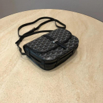 Messenger kott V&auml;ike ruudukujuline kott &Otilde;lakott crossbody kott_Lucky_B must