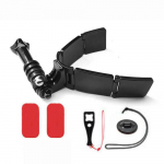 Universaalne mootorratta kiivri l&otilde;uakinnituse komplekt GoPro Hero 9/8/7/6/5 spordikaamerale