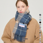 ROIDESROIS [1+1] Esimene Pehme &Otilde;rn Ruuduline Sall (13 v&auml;rvi) Blue Candy_Lavender