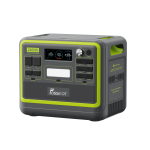 FOSSiBOT F2400 kaasaskantav toitejaam - 2400W v&auml;ljund - 2048Wh LiFePO4 aku - 13 v&auml;ljundporti - 1,5-2 tundi kiirlaadimine roheline