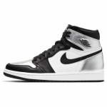 Air Jordan 1 Retro High Og 'Silver Toe' Naiste Jordan CD0461-001 36.5