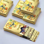 55 tk kuldfooliumiga assortiikaarte Pokemoni kaardikollektsioon H19 German - 55PCS kuld