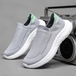 Tossud Meeste Mokassiinid Suvine V&otilde;rk Vabaaja Jooksmine Libisemisvastane Pehme Tald Mood Must Tennise Tossud Hingavad Matkajalatsid 36 must valge v&auml;rv