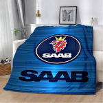 Rootsi S-Saabid S-Scaniad Tr&uuml;kitud Tekk Piknikutekid Soe Tekk Pehme ja Mugav Tekk Kodu Reisimine S&uuml;nnip&auml;evakingitus 30x40in