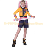 Cosplay T&auml;iskost&uuml;&uuml;m Komplekt Kost&uuml;&uuml;m Anime Iidol Lavaesinemine Lapsed Halloweeni PiduBellissima.Lapsed T&uuml;drukud Kpop Deemonik&uuml;tid 160cm orange