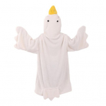 Hane tekk-pusak, suurusega, kantav tekk-pusak varrukatega t&auml;iskasvanutele ja lastele, soe, hubane flanellist magamiskott M