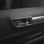 4 tk/komplekt Renault Koleos Samsung QM6 2016-2023 auto ukse sisek&auml;epideme dekoratiivraami jaoks Stainlessstee silver