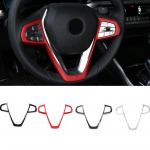 Steering Wheel button V Frame trim Decoration Cover For BMW 3 5 series G20 G30 X3 X5 X7 G01 G05 G07 GT6 G32 7 Series G11 2019-20 7 Series