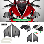 Mootorratta Wingleti aerod&uuml;naamilise tiivakomplekti spoiler Yamaha YZF R1 R6 R3 R25 BMW S1000RR 50 125 mootorrattale Style 1
