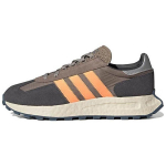 Adidas Originals Retropy E5 Nahast Mugavad Trendikad Libisemiskindlad Vastupidavad Kerged Madalad Vabaajas Jalan&otilde;ud Unisex Vabaajas Jalan&otilde;ud Hall Oranž IE1539 36