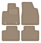 Dywaniki samochodowe welurowe do: MG 3 Hybryda + (2024-) beżowe