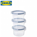 IKEA 365+ &uuml;mmargune plastikust toidukarp kaanega
