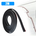 Black Universal Car 2metre Gap Filling Inclined T-shaped Pressure Strip Sealant Small Slanted T-Type automobile Door Rubber Seal must
