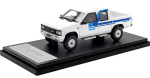 INTERALLIED Hi Story Nissan Datsun 4WD Double Cab AD Valmis mudel 1/43 (1985. aastal) valge,