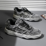 Kvaliteetsed Retro Unisex Vabaajajalatsid Moodsad Jooksujalatsid Mehed Naised Libisemisvastased Klassikalised Tennisejalatsid Punk V&auml;litingimustesse Meeste Tossud 36 must