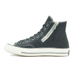Chuck 70 Converse Side Zip High 'Black Egret' 166721C 42
