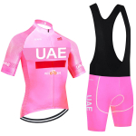 2026 Jalgrattas&auml;rk Roosa UAE TEAM Jalgrattas&auml;rgi ja L&uuml;hikeste P&uuml;kste Komplekt Ropa Ciclismo Mehed Naised Suvi Pro Jalgrattas&auml;rgi R&otilde;ivad S