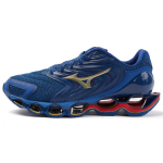 Mizuno Wave Prophecy 12S 'Tumesinine Kuldne Veinipunane' J1GC234906 40.5