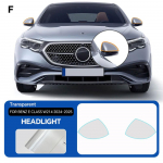 Eelnevalt l&otilde;igatud PPF Mercedes Benz E-klassi W214 2024 2025 jaoks Esitulede Tahavaatepeeglite Tagatulede B-piilarite Kaitsekile TPU Kriimustusvastane Bra Clear Film