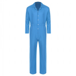 Meeste Kulumiskindlad Allakeeratava Kraega Pikkade Varrukatega N&ouml;&ouml;biga Kinnitatavad T&ouml;&ouml;kombinesoonid Jumpsuit &Uuml;likonnad M sinine