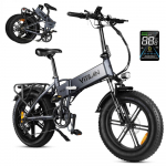 Kokkupandav elektriratas VITILAN V3 2.0, 750W mootor, 48V 13Ah aku, tippkiirus 45 km/h, s&otilde;iduulatus 73 km, 20*4,0 tollised rehvid hall