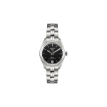 TISSOT Naiste PR100 kollektsiooni kell T101.207.11.051.00 Black Dial Silver Strap
