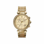 Michael Kors Parker Kuldse Tooni Sarve Atsetaadist K&auml;ekell MK5632 kuld